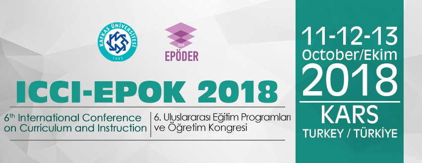 İCCİ-EPOK 2018 &. Uluslarası Eğitim Progrmaları ve Öğretim Kongresi
